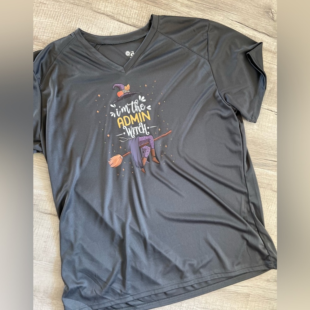 Halloween witch design t-shirt.